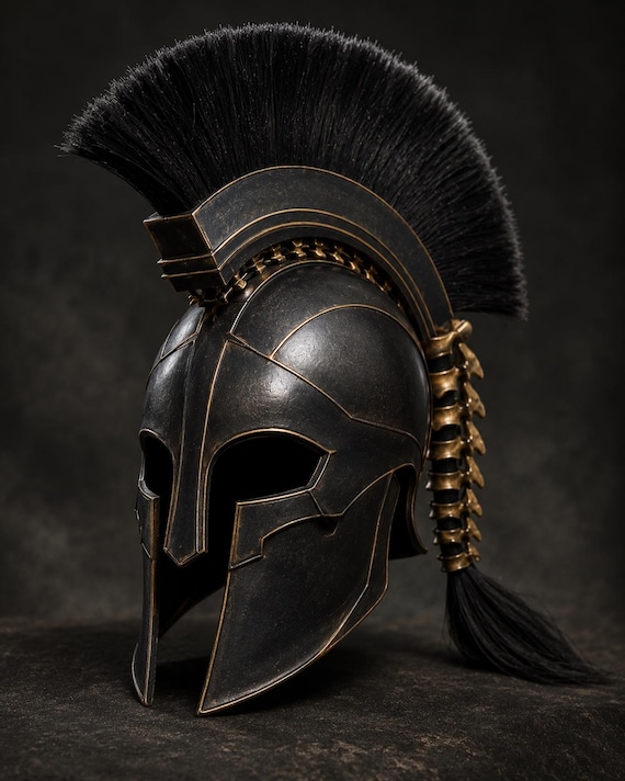 Agamemnon The Odyssey | Greek Helmet PDF Pattern | Wearable DIY Cosplay Template | Digital Download | Ancient Greek Armor | A4 & Letter