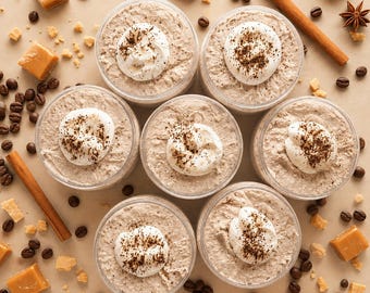 Caramel Cinnamon Latte Whipped Sugar Scrub | Coffee Body Exfoliator