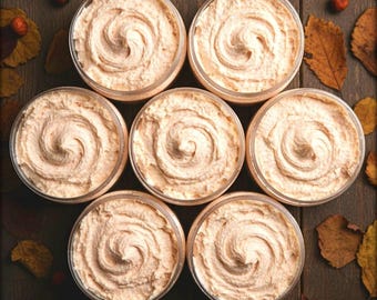 Autumn Hearth Whipped Sugar Scrub | Cozy Fall Body Scrub | Apple Spice Self-Care