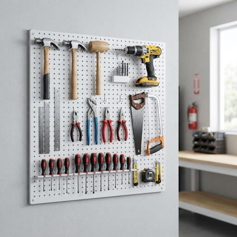 Über 100 STL-Dateien für Lochplatten, modulare Wandorganizer (3D-Druck