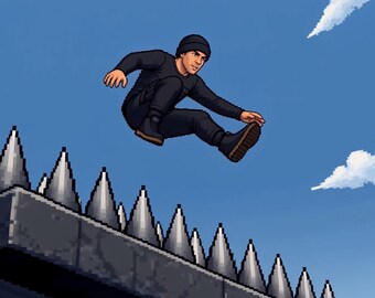 Custom Pixel Art Animation | Personalized Retro Video (Digital Download)