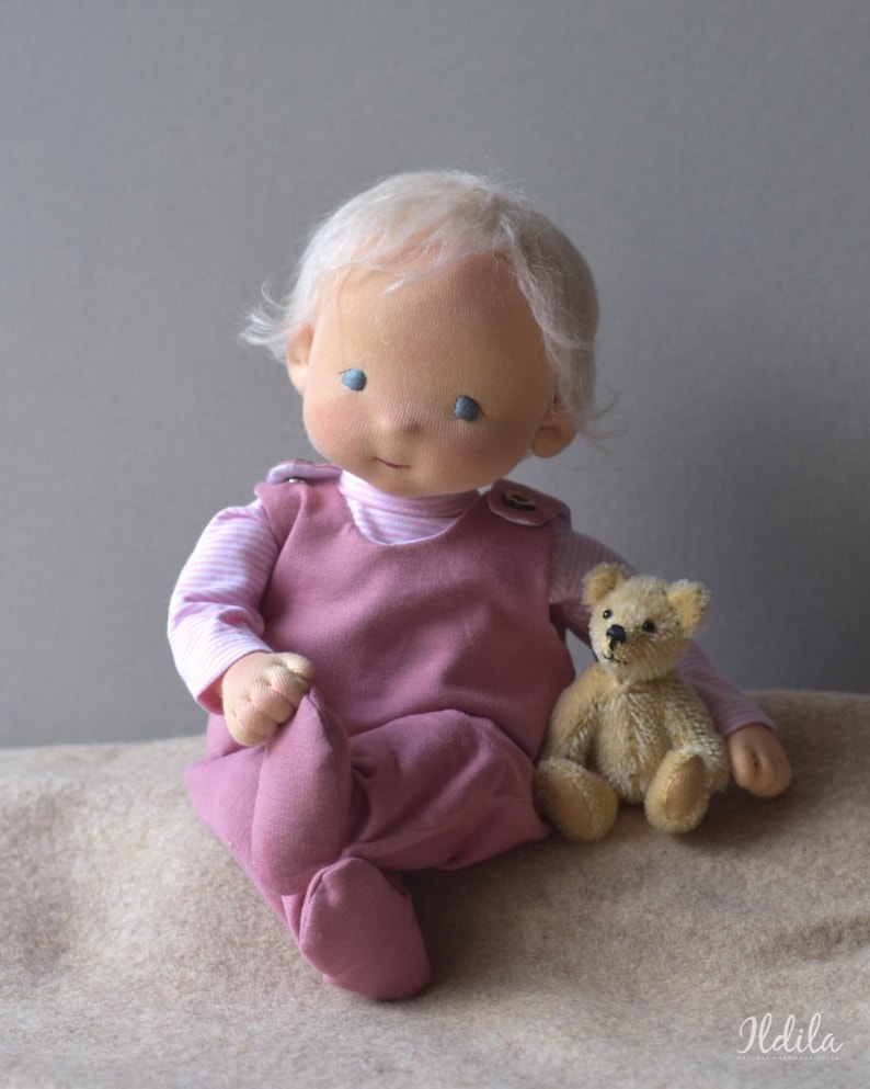 Waldorf Inspired Baby Doll Sewing Tutorial with Clothes Patterns (PDF Download) image 5