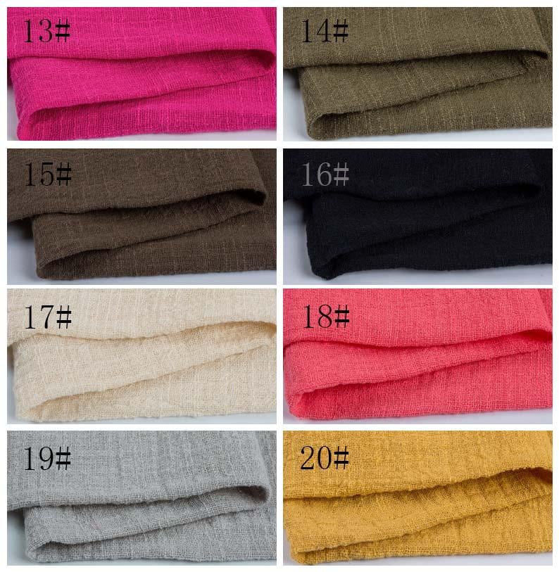May include: A collection of eight fabric swatches labeled 13# through 20#, featuring a textured weave in various solid colors including hot pink, olive green, dark brown, black, cream, bright red, light gray, and mustard yellow.