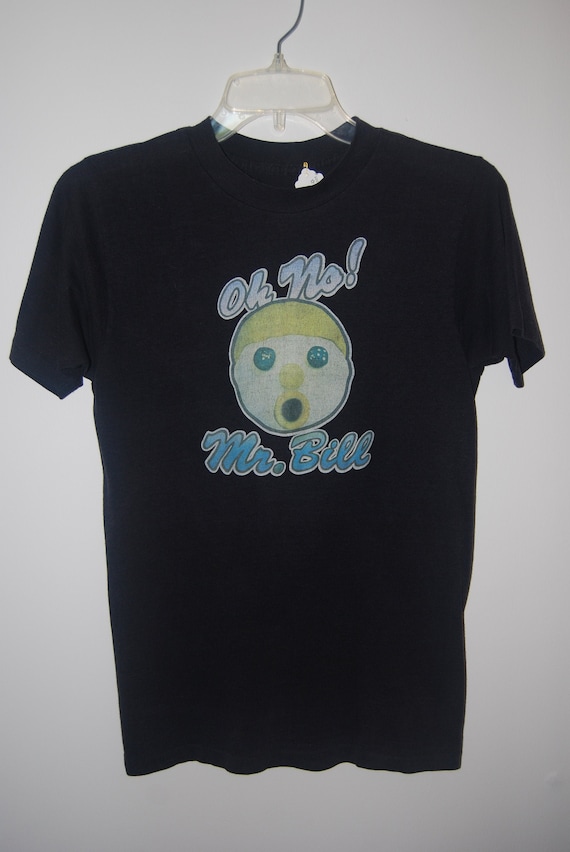 Vintage OH NO!  Mr. Bill T-shirt  SNL 1970's