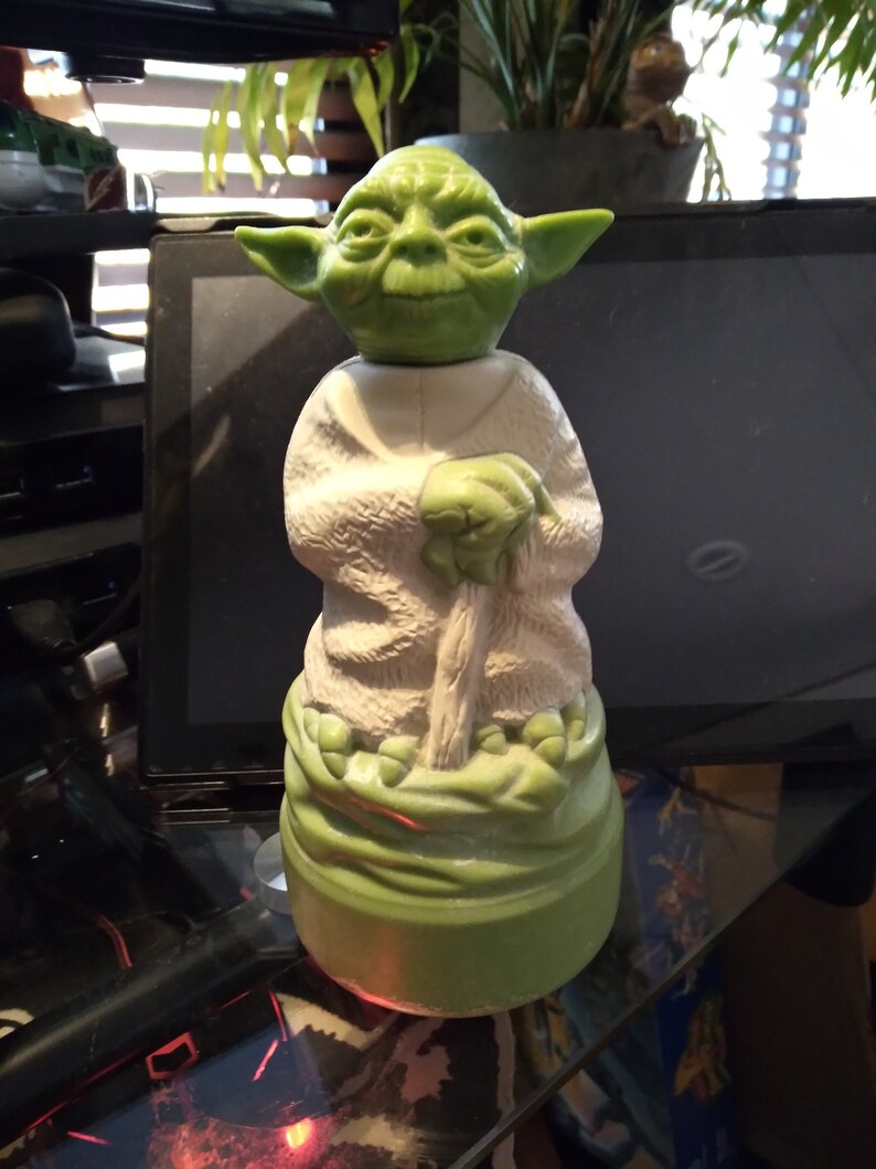 Star Wars Yoda Shampoo Bottle by Omni Cosmetics 1983 Etsy
