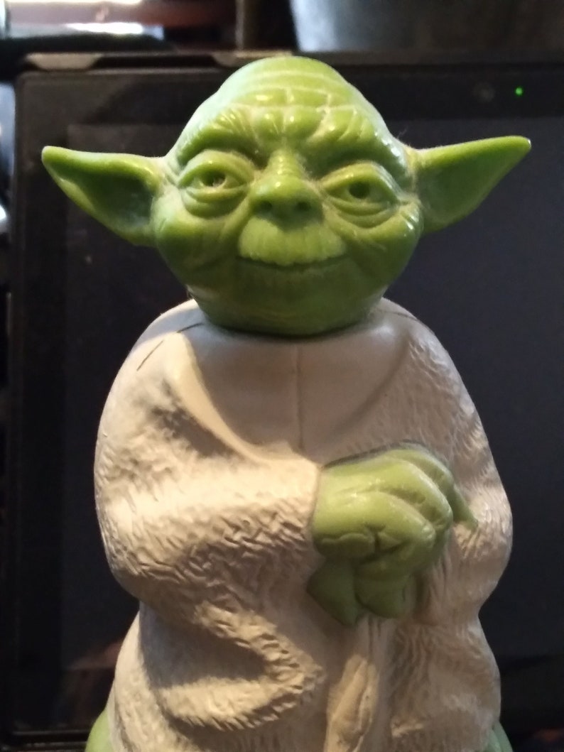 Star Wars Yoda Shampoo Bottle by Omni Cosmetics 1983 Etsy