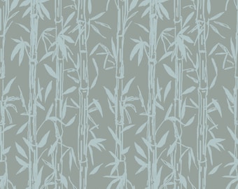 Grey Bamboo 1:12 Dollhouse Wallpaper Digital Download