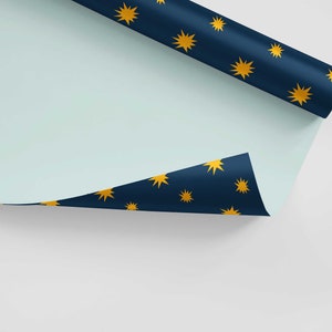 Starry Night Wrapping Paper Printable Digital Download