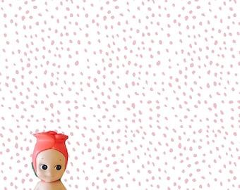 Pink Snowstorm Wallpaper 515 x 190 strip digital download