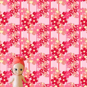 Daisy Helix Dollhouse Wallpaper 1:12 Download