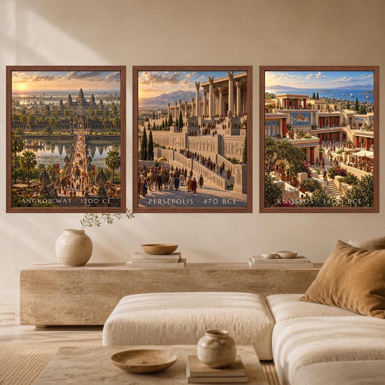 Persepolis Wall Art, Ancient Persia Poster, Achaemenid Empire Print, Persian History Decor, Digital Download image 9