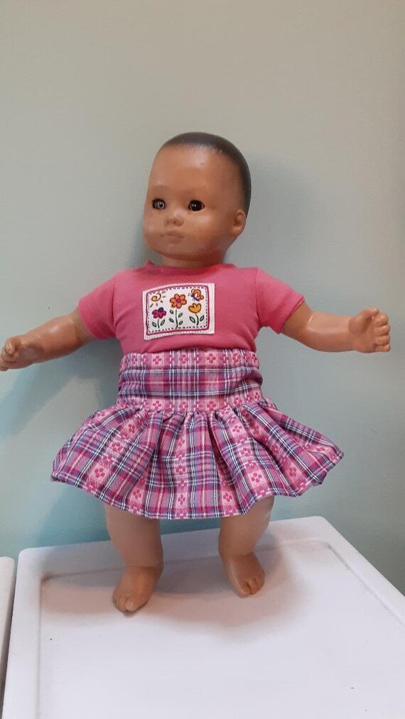 Bitty Baby Skirt and Tee Shirt for 15 or 16 Inch Dolls by Project