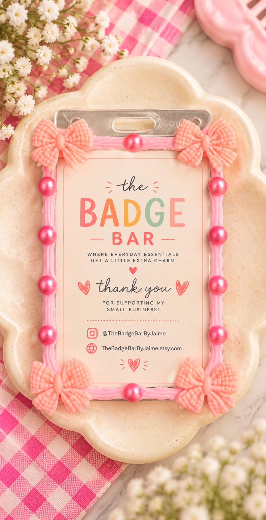 Badge Holders & Frames