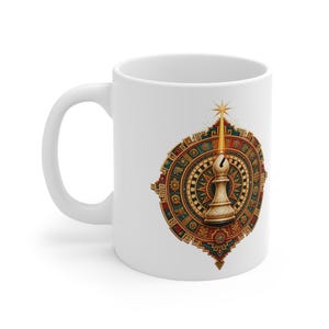 Wisdom Opens Paths | Hispanic Heritage Chess Mug | Inspirational 11 oz Coffee Cup