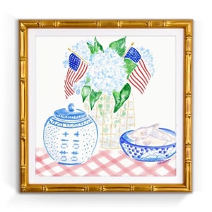Stars, Stripes & Hydrangeas