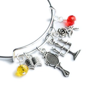 Beauty and the Beast Charm Bracelet