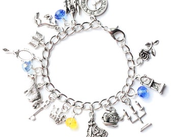 Beauty and the Beast Charm Bracelet