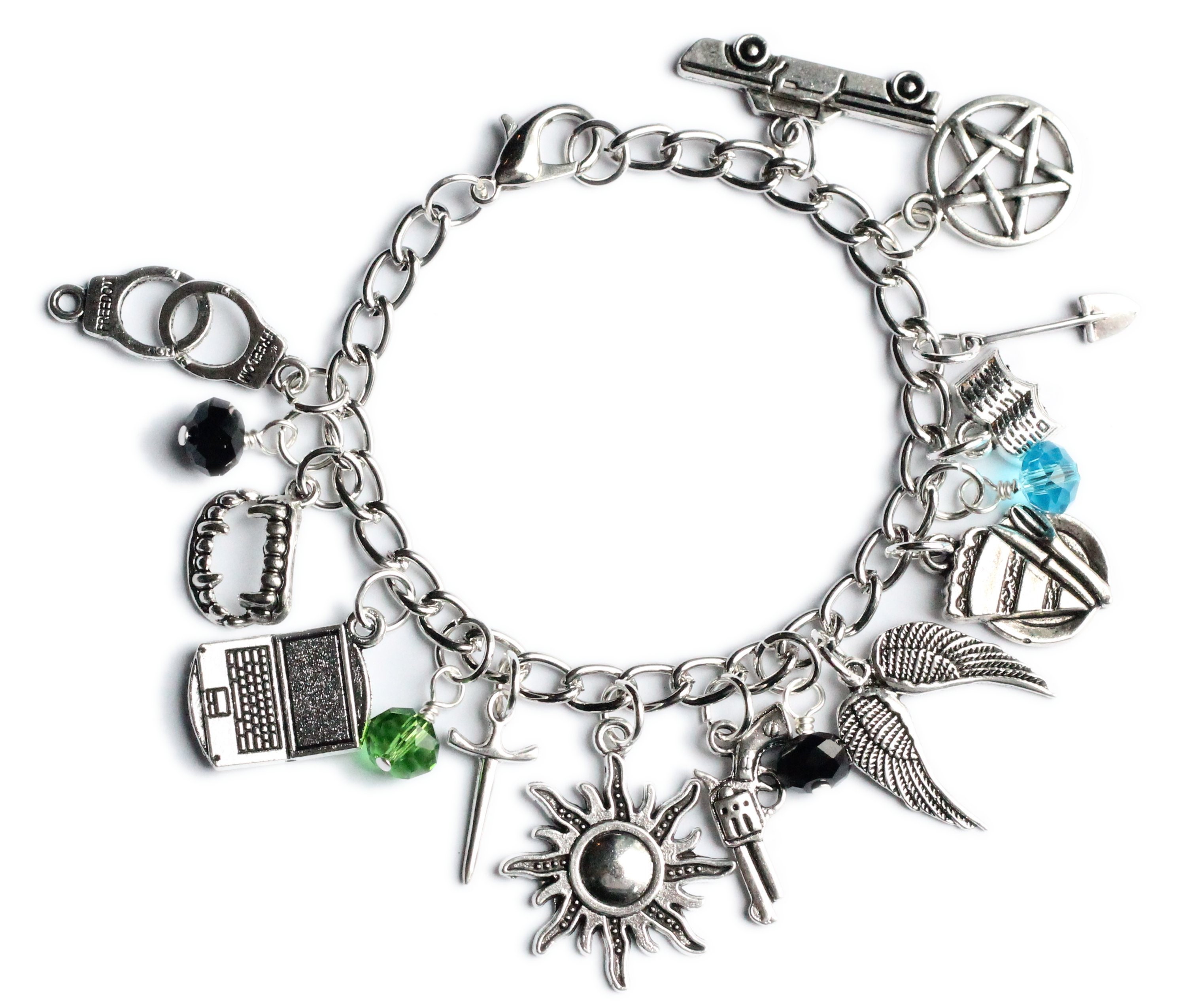 Supernatural Charm Bracelet Etsy UK