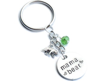 Mama Bear Keychain