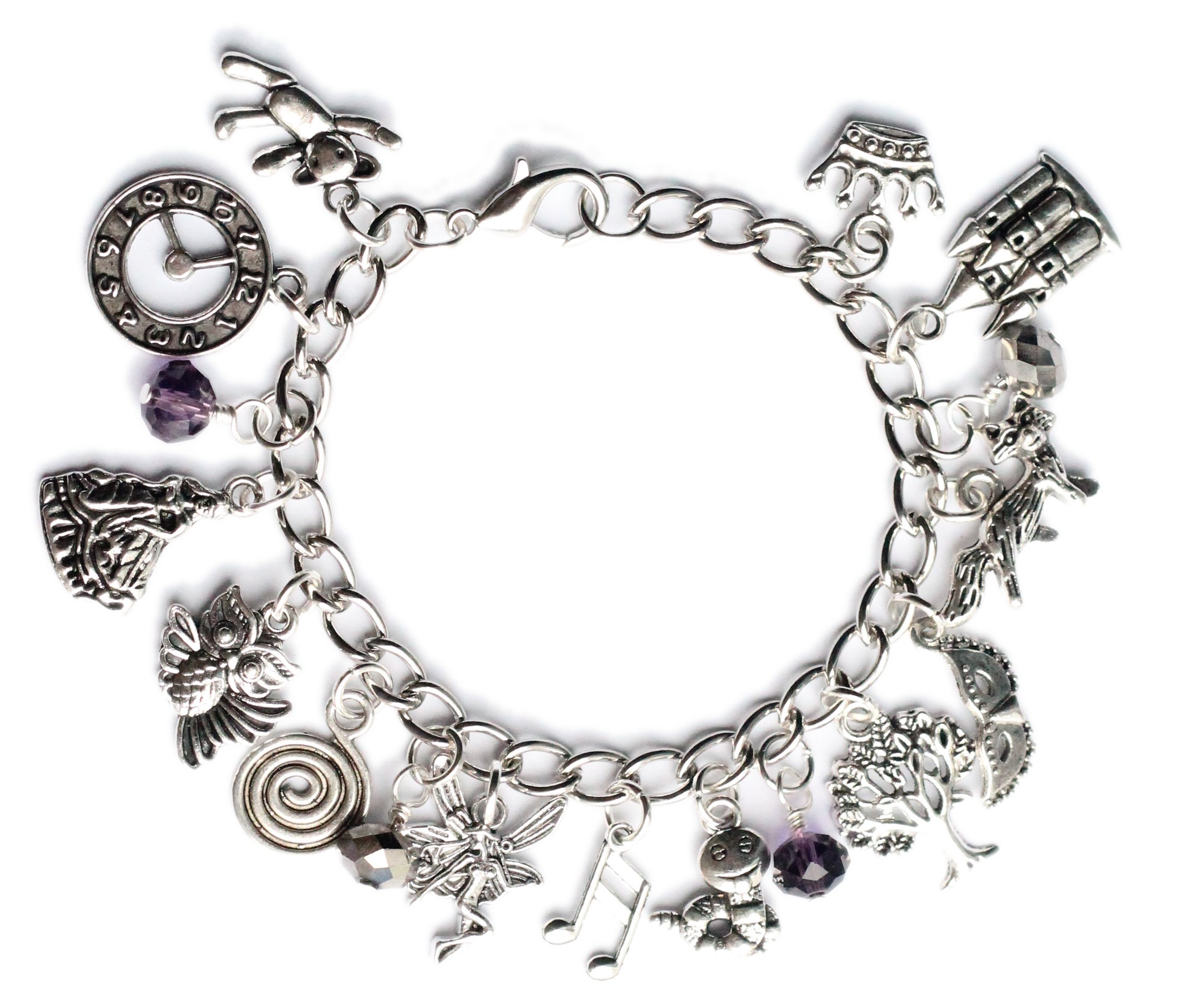 Labyrinth Inspired Charm Bracelet -  in 2023  Handmade charm  bracelets, Girly bracelets, Charm bracelet