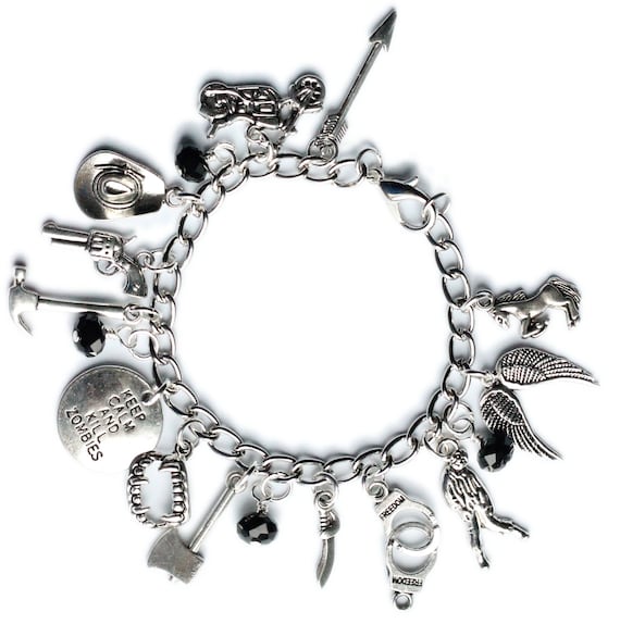 Walking dead hotsell charm bracelet