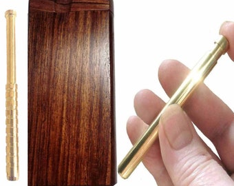 Self Cleaning Brass Exotic Rosewood One Hitter Dugout