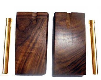 Dugout / self cleaning one hitter Custom Walnut