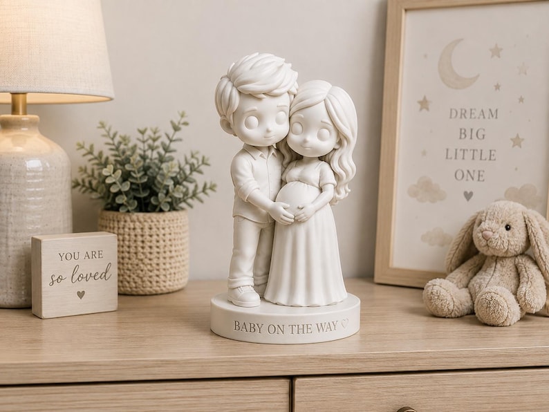 Expecting Couple Sculpture