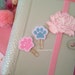 Dog paw puppy planner felt paper clip kikkik filofax journal