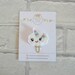 Unicloud unicorn cloud planner paper clip / Embroidery / kikkik / diary / kawaii / bullet journal / bookmark / candy
