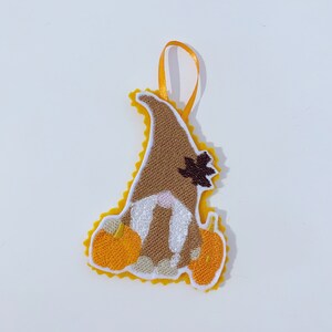 Halloween pumpkin Gonk gnome (4) / hanging / tree / decoration / dangly ornament / auntumn