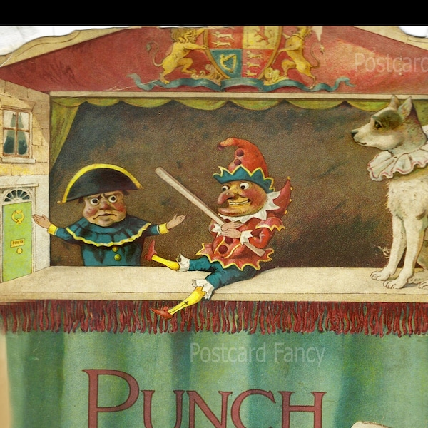 Punch and Judy Etsy