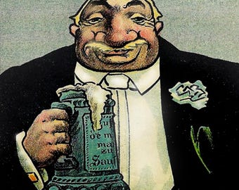 BIER-LIEBHABER, Liebe Ihre Nachbarn, sofortiger digitaler Download, ein Toast
