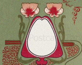 Arts & Crafts Dekorative Bordüre, Sofortiger DIGITALER Download, Text hinzufügen, Vintage