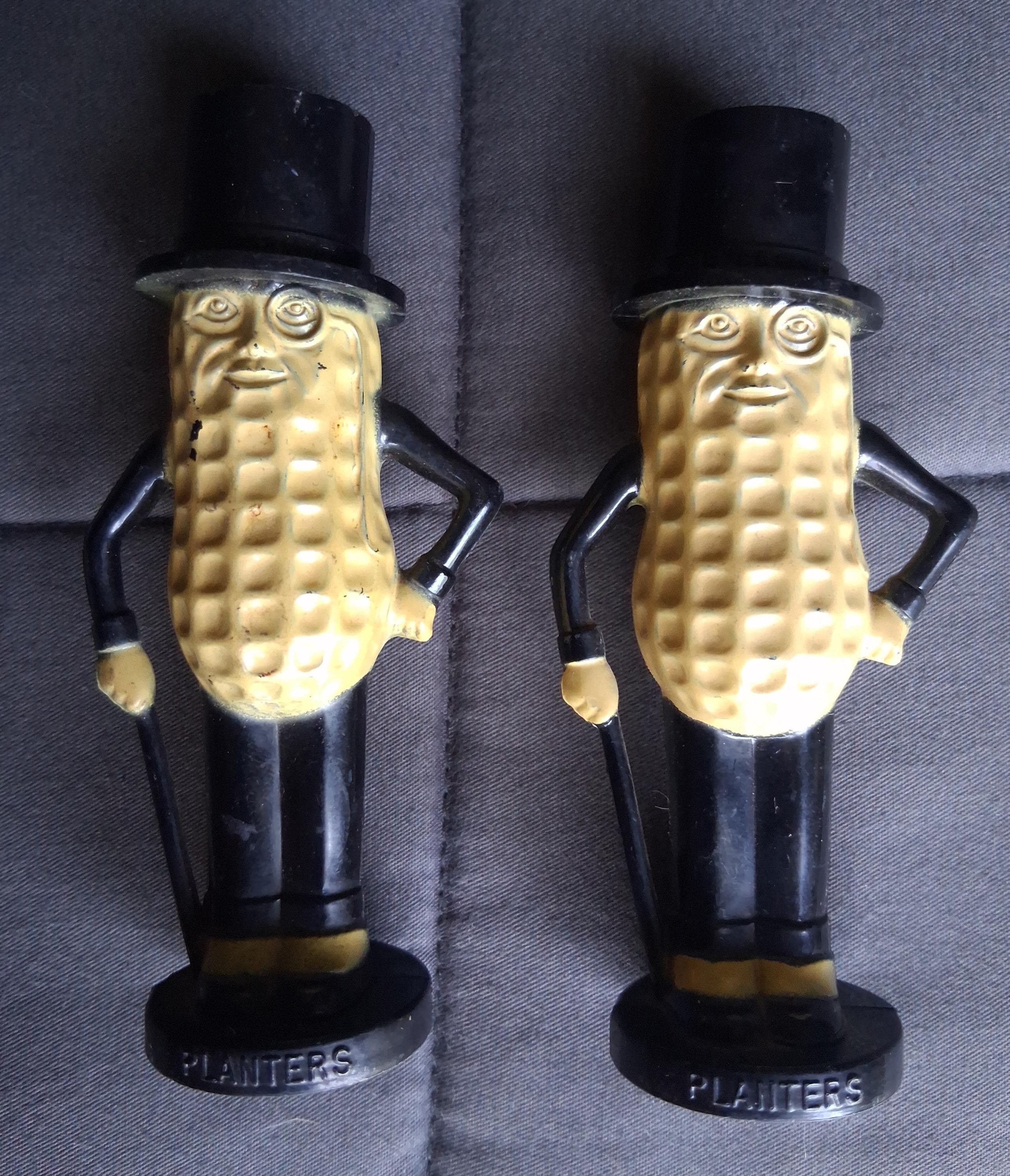 Mr Peanut Salt and Pepper Shakers - Etsy