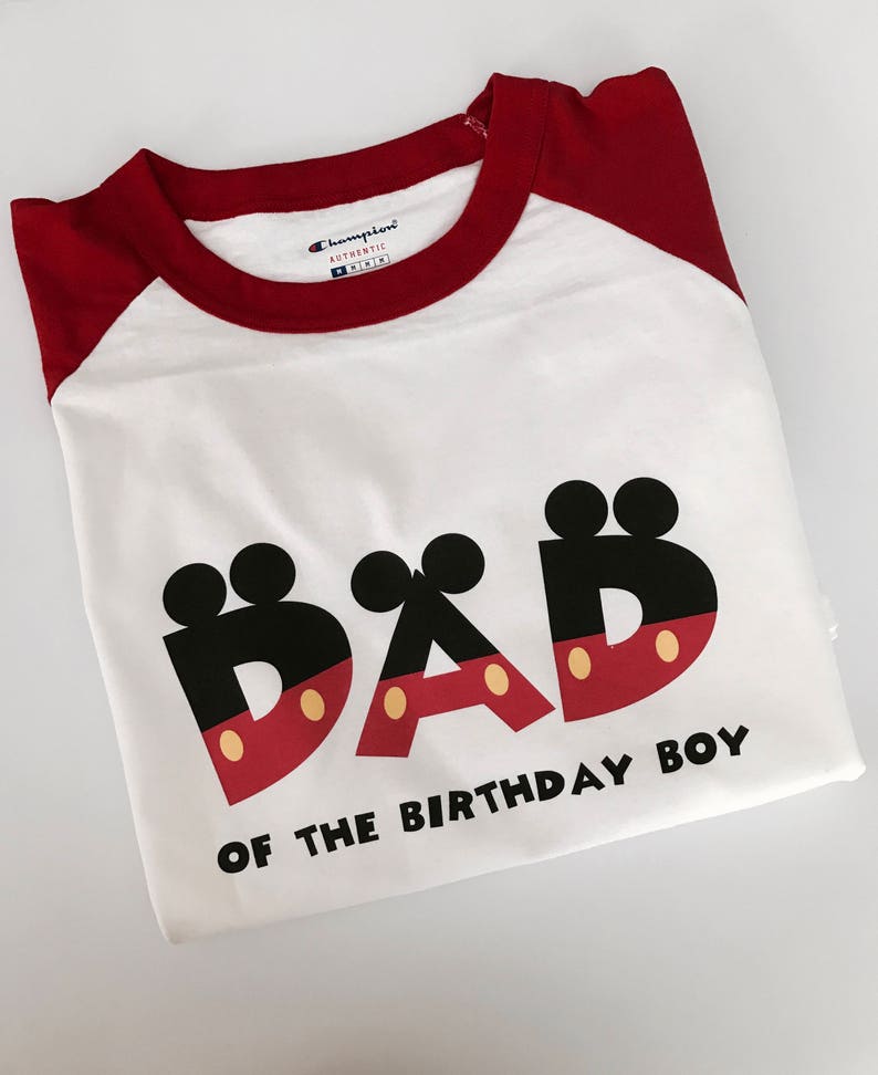 mickey mouse dad shirt