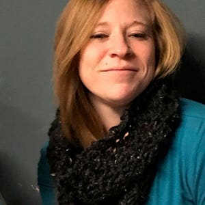 Hand Knitted Bulky Cowl, Hooded Cowl, Warm Knit Cowl, Winter Women&#39;s or Men&#39;s Cowl,Sparkle Cowl