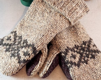 Recycelte Pullover-Handschuhe
