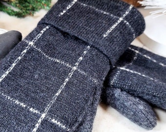 Recycled Sweater Mittens