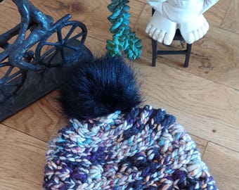 Hand Crocheted Winter Hats, Unisex hats, Girlfriend gifts, Acrylic Hats, Starflake Beanie