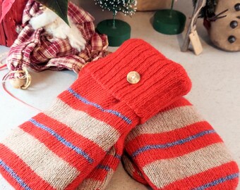 Recycled Sweater Mittens