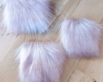 Faux Fur, Diy Faux Fur Squares, Diy Faux Fur poms