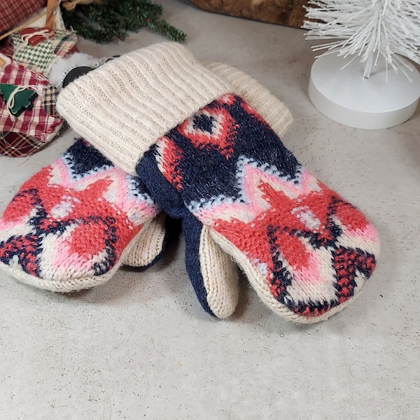 Recycled Sweater Mittens