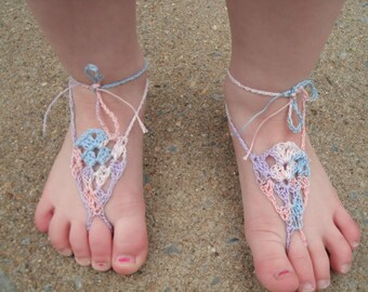 Chidrens Barefoot Sandals, Kids sandals, foot thongs,handmade barefoot sandals for kids, kids shoes