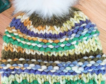Die Owego Chunky Beanie, warme Wintermütze