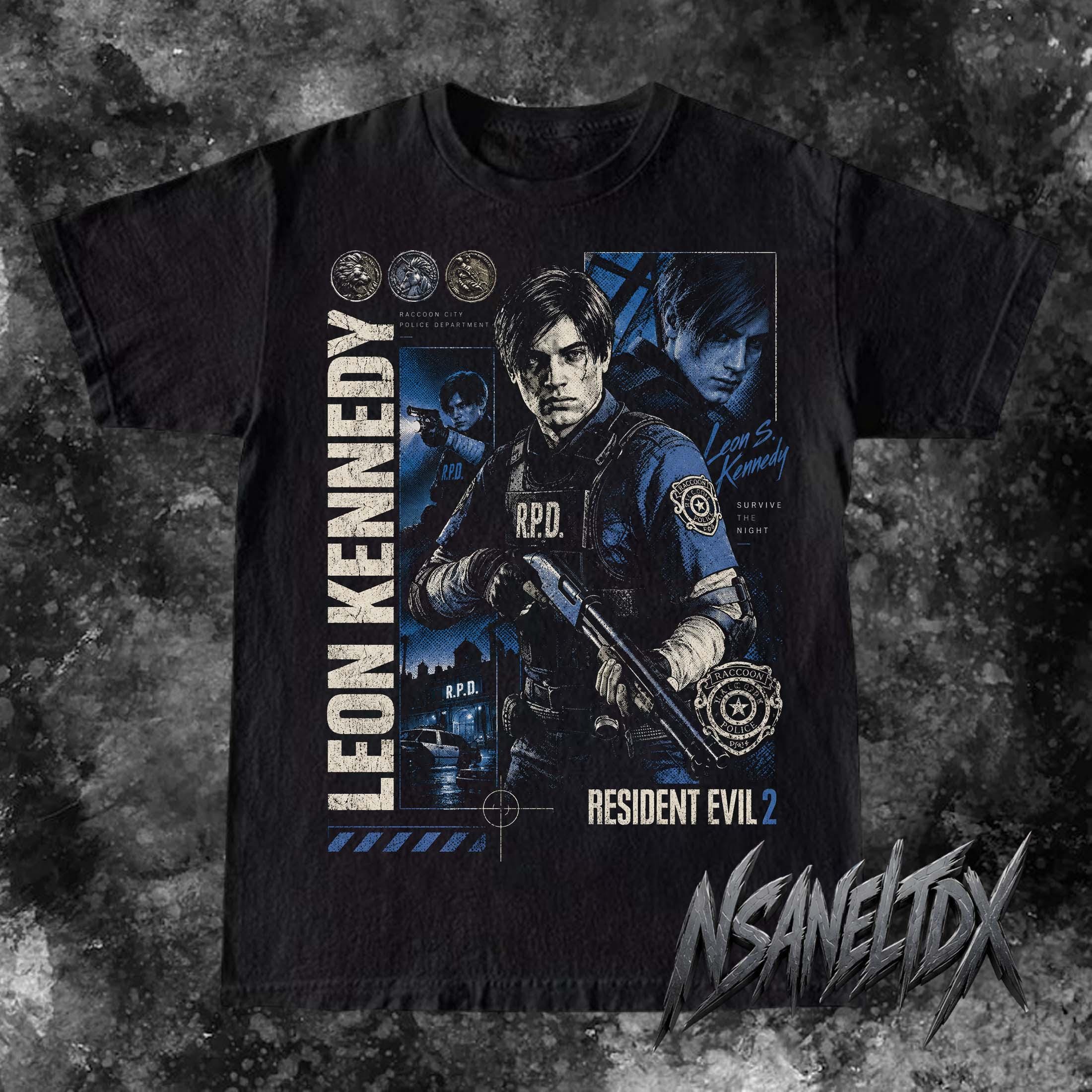 Leon S Kennedy Tee - Etsy