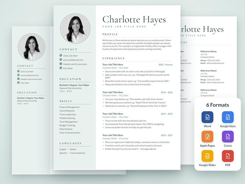 CNA Resume Template, Certified Nursing Assistant Resume, Nursing ...