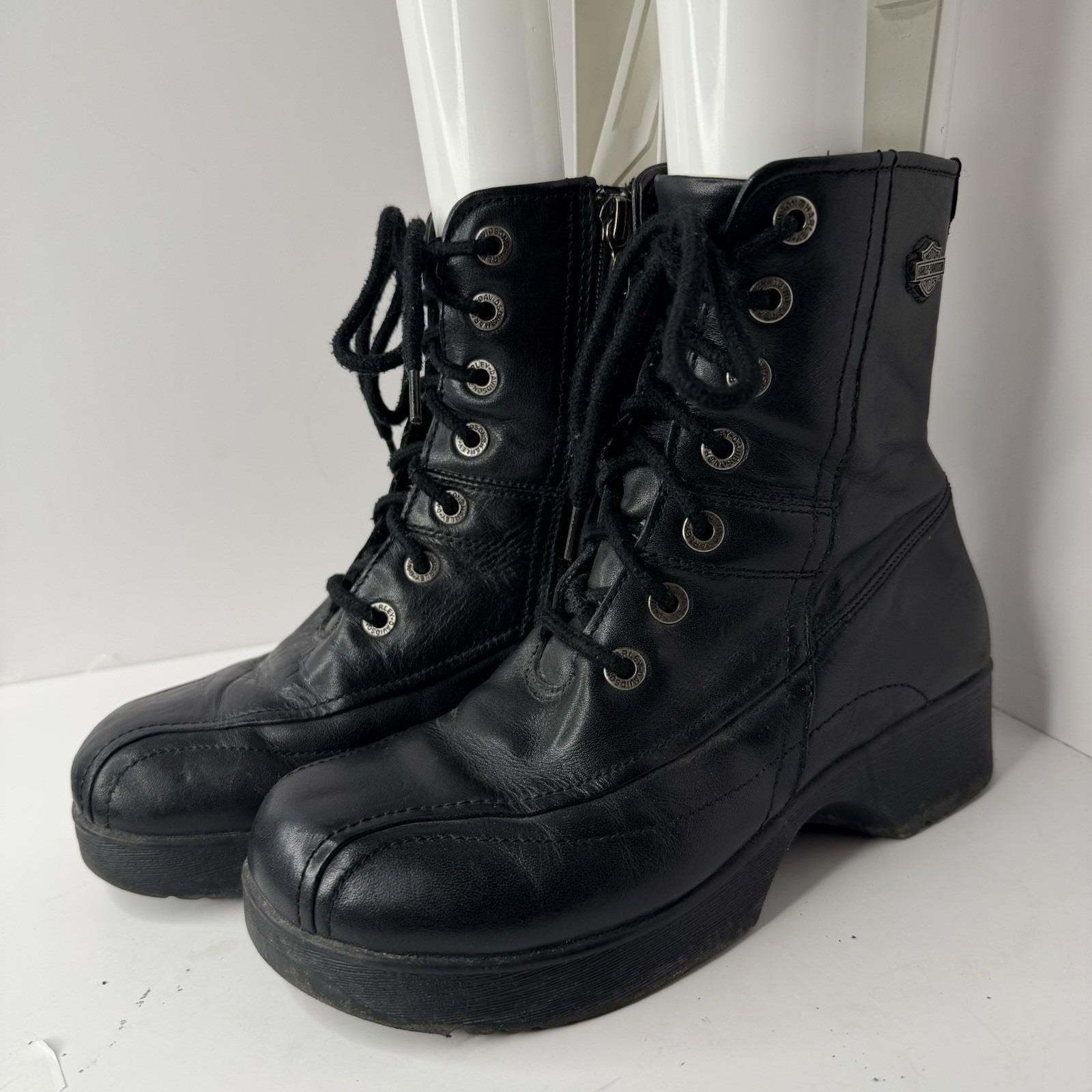 Y2k Harley Davidson Boots - Etsy