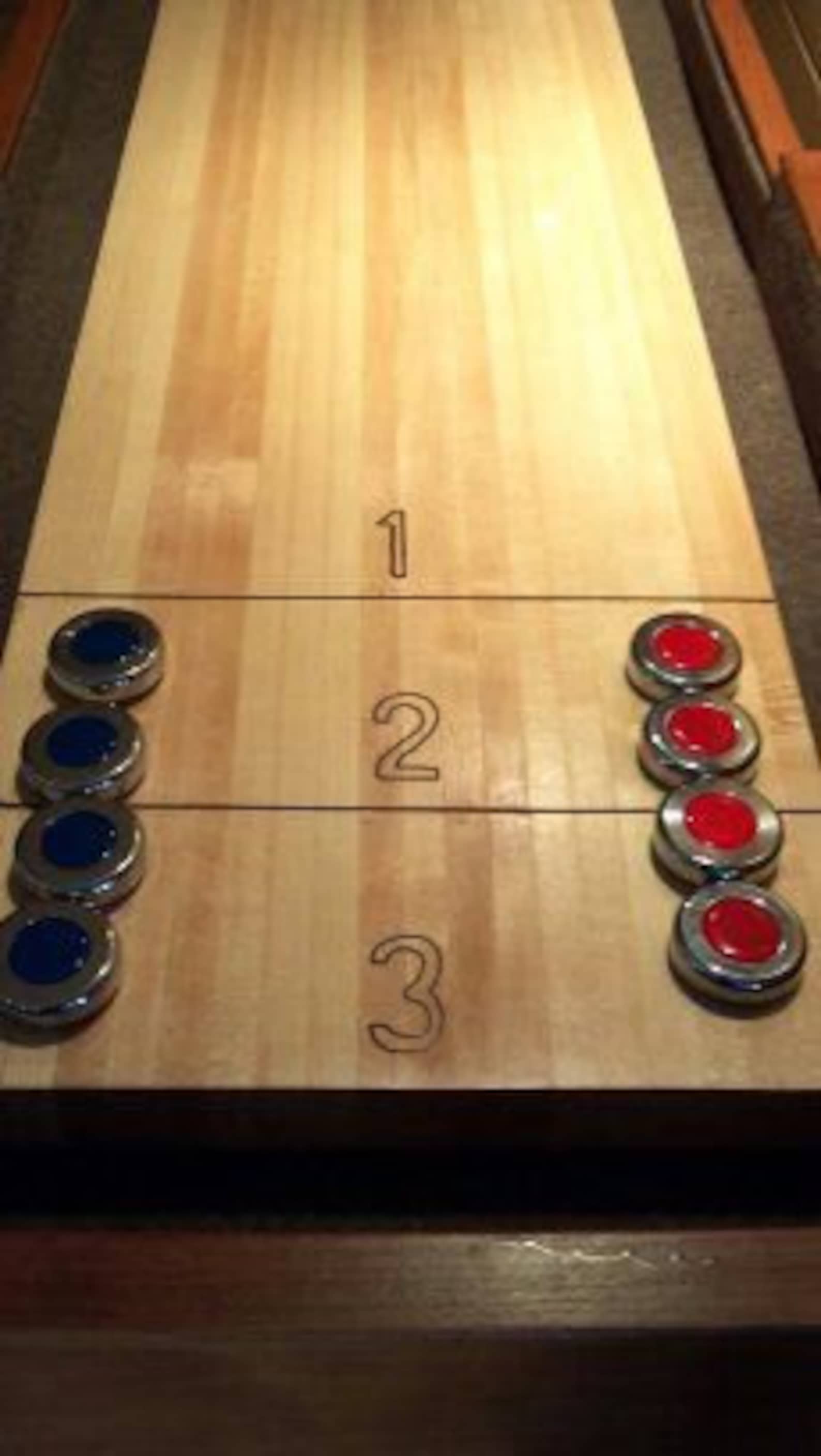 8' Indoor Shuffleboard Game Table Project Building Plans Etsy