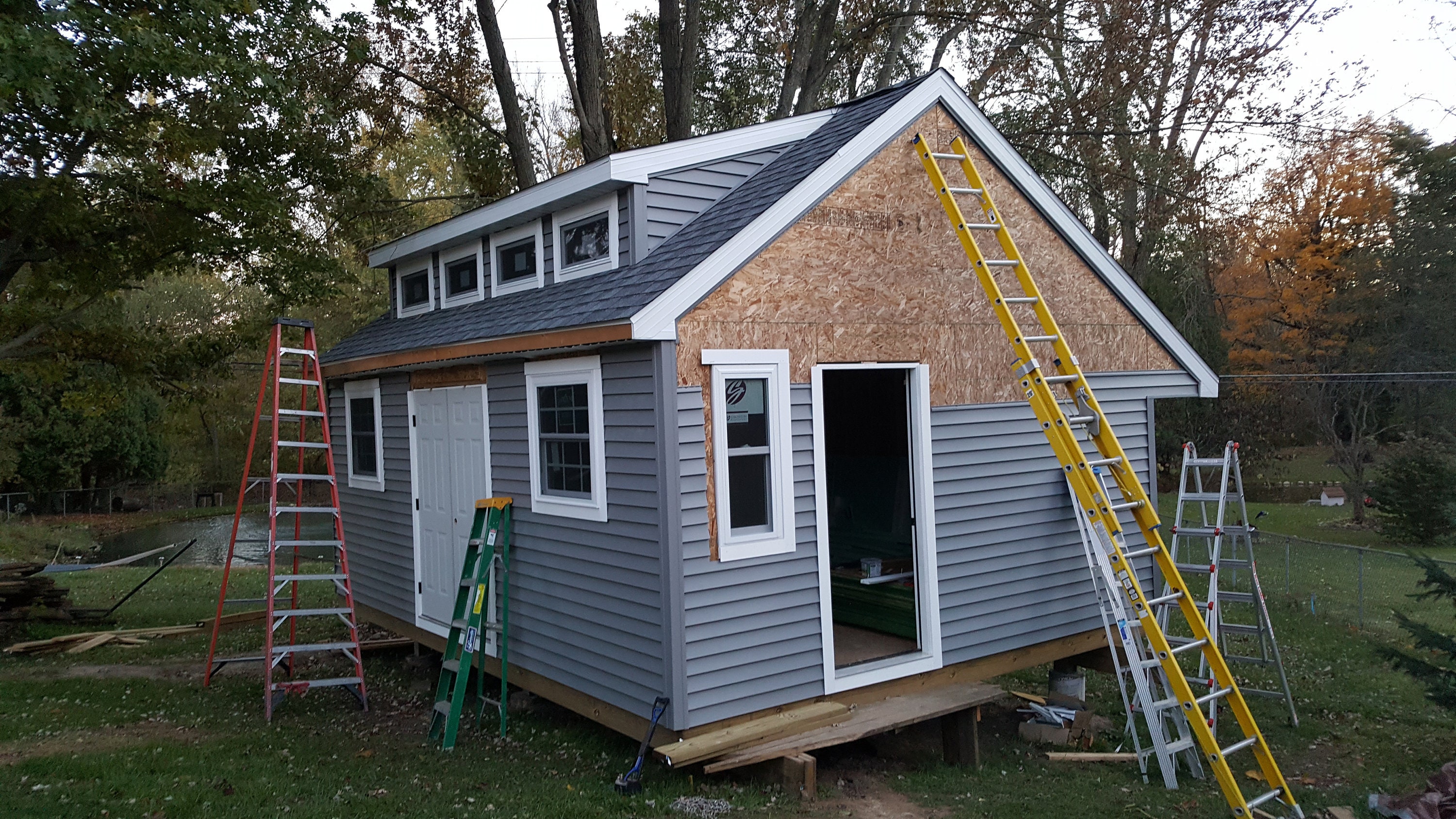 14' x 20' Barn Greenhouse Workshop Shed Project Plans Etsy